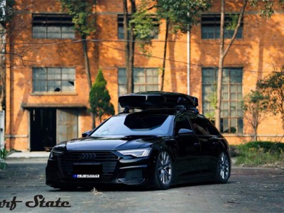 奥迪A6旅行版改装AIRBFT空气悬挂姿态为王