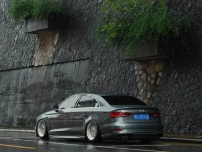 “悦目赏心”奥迪A3改装AIRBFT空气悬挂案例