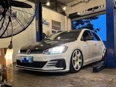 #个性#潮流#大众高尔夫改装AIRBFT空气悬挂案例