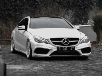 #优雅之境#奔驰E级改装AIRBFT空气悬挂案例