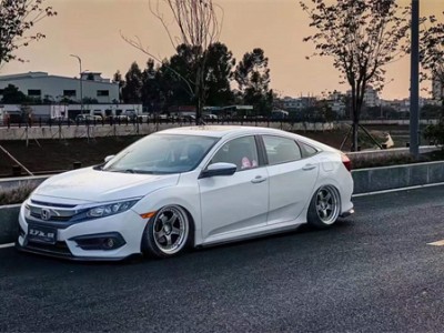 #魅力#炫酷#本田思域改装AIRBFT空气悬挂案例