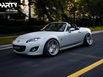 #屏息之美#马自达MX5改装AIRBFT空气悬挂案例