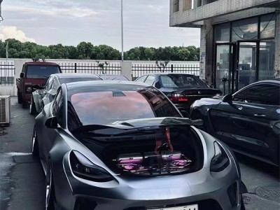 #十全九美#特斯拉model3改装AIRBFT空气悬挂案例