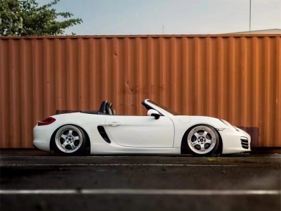 一路降低 保时捷博克斯特改装AIRBFT空气悬挂案例