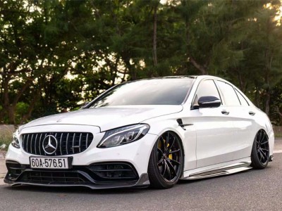 尽享自由 奔驰W205改装AIRBFT空气悬挂案例