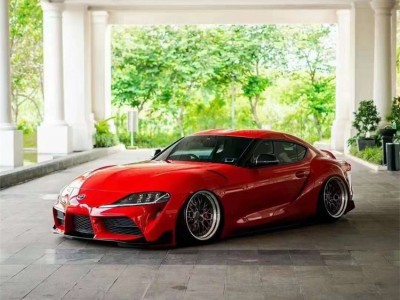 绝对实力 牛魔王supra改装AIRBFT空气悬挂案例