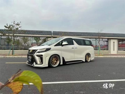 星级耀目 丰田埃尔法改装AIRBFT空气悬挂案例