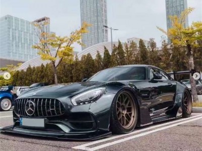 竞速姿态 奔驰AMG改装AIRBFT空气悬挂风格