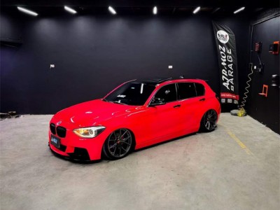 全新魅力 宝马1系改装AIRBFT空气悬挂案例