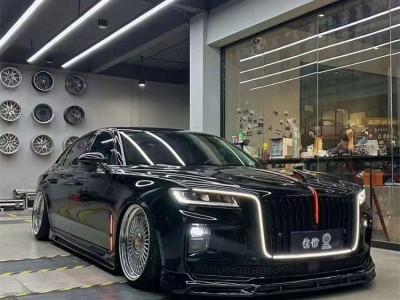 国雅姿态 红旗H9改装AIRBFT空气悬挂案例