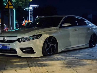 低趴造型 本田英仕派改装AIRBFT空气悬挂案例