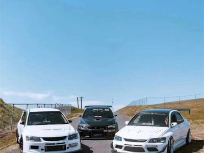 三菱EVO改装AIRBFT空气悬挂案例