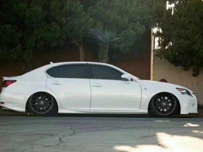 雷克萨斯GS改装AIRBFT空气悬挂案例