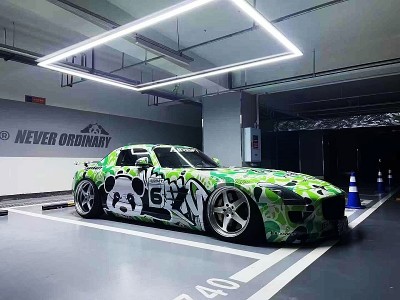 卓越性能 奔驰SLS改装AIRBFT空气悬挂案例