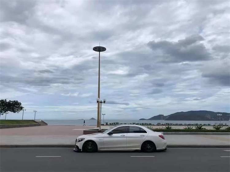 #西海岸风格#奔驰W205改装AIRBFT空气悬挂案例
